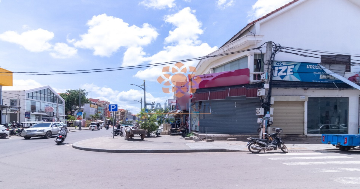 Commercial for Rent on Sivutha Road in Siem Reap City Center